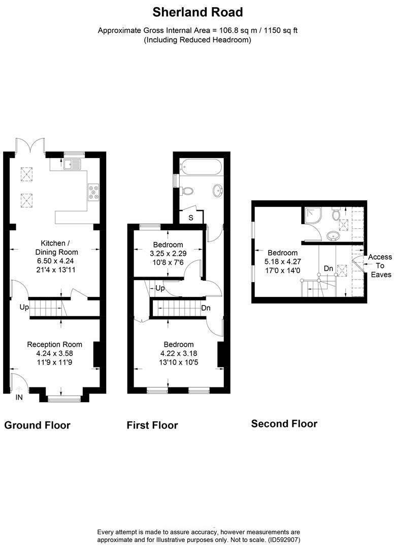 26,, Sherland Road, Twickenham floorplan