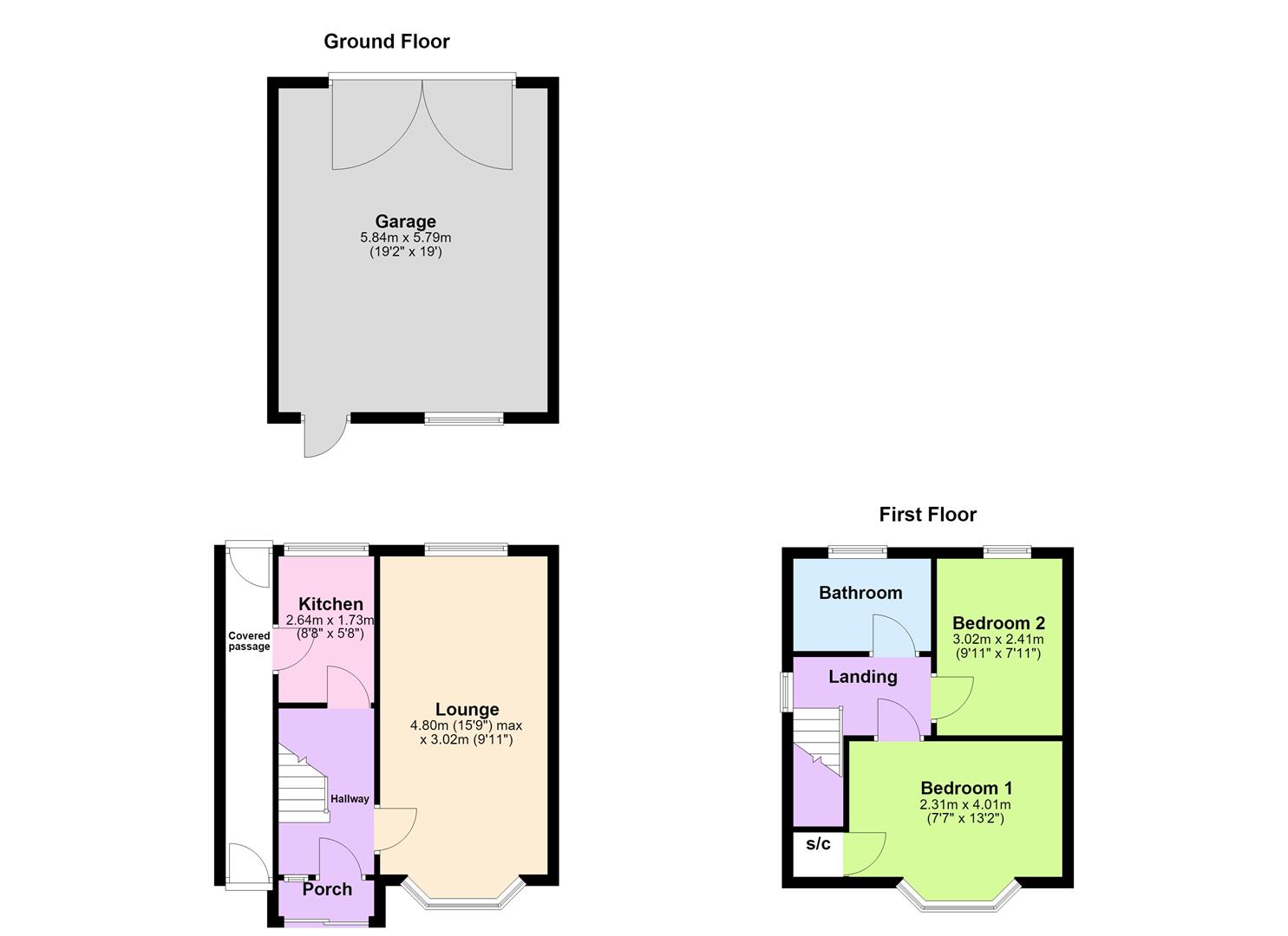 215, Gilbertstone Avenue, Birmingham floorplan