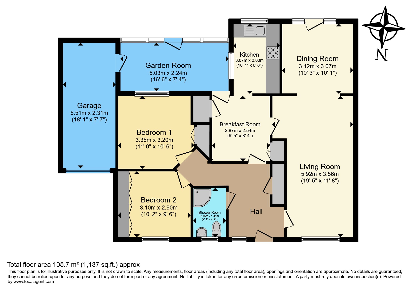 35, Charles Avenue, Thetford floorplan