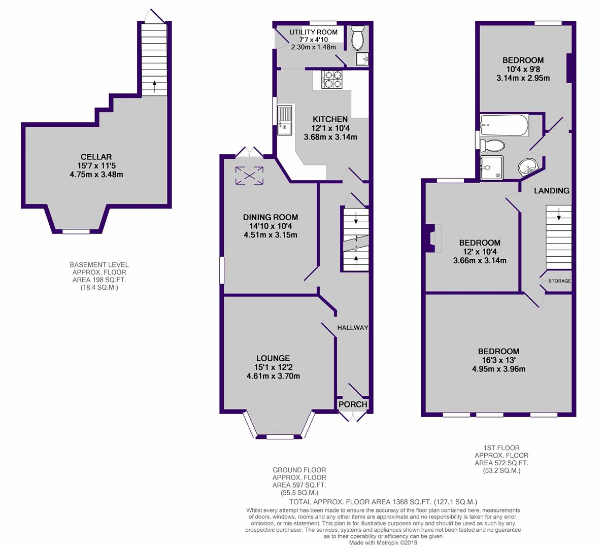 3 Bedrooms Semi-detached house to rent in Mirfield Drive, Monton, Manchester M30