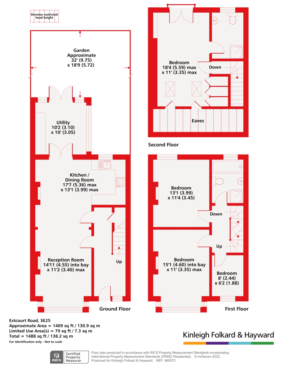 19, Estcourt Road, London floorplan