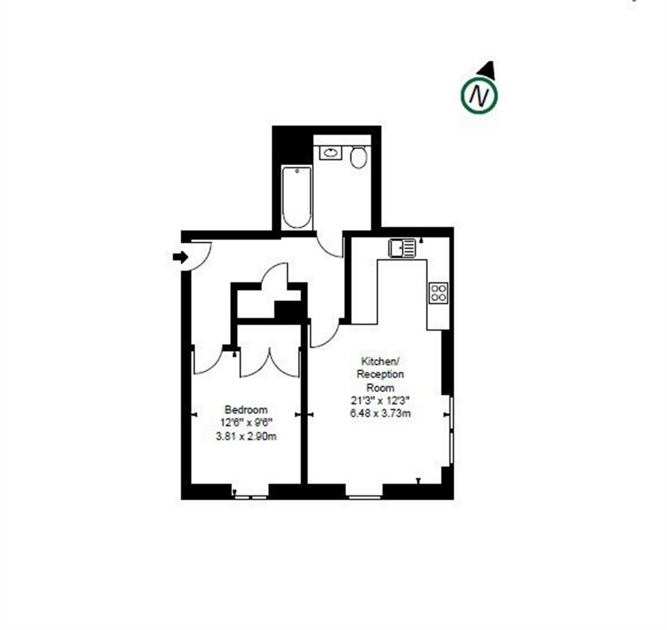 1 Bedrooms Flat to rent in Merchant Square, Paddington, London W2