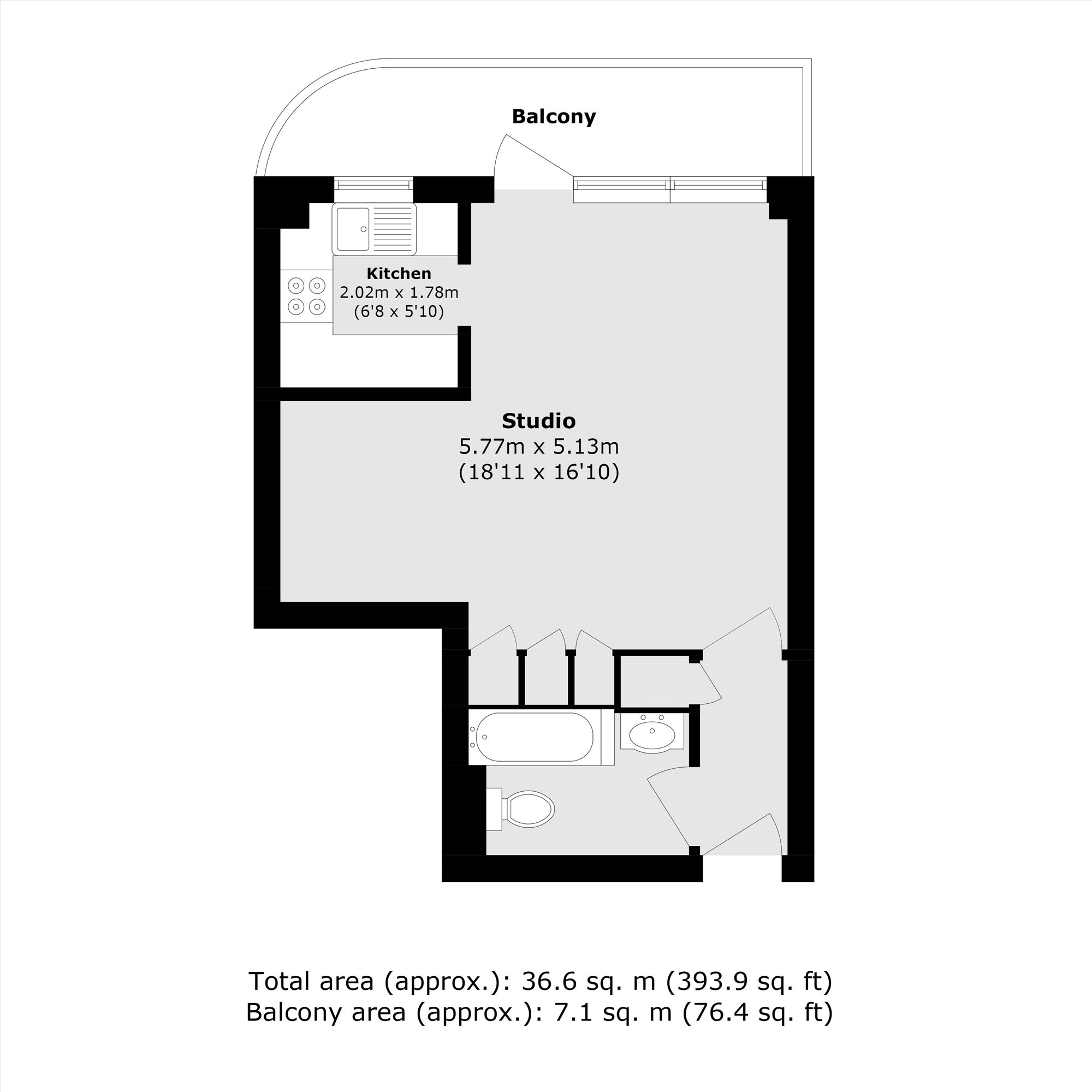 185 Lichfield Court, Sheen Road, Richmond floorplan
