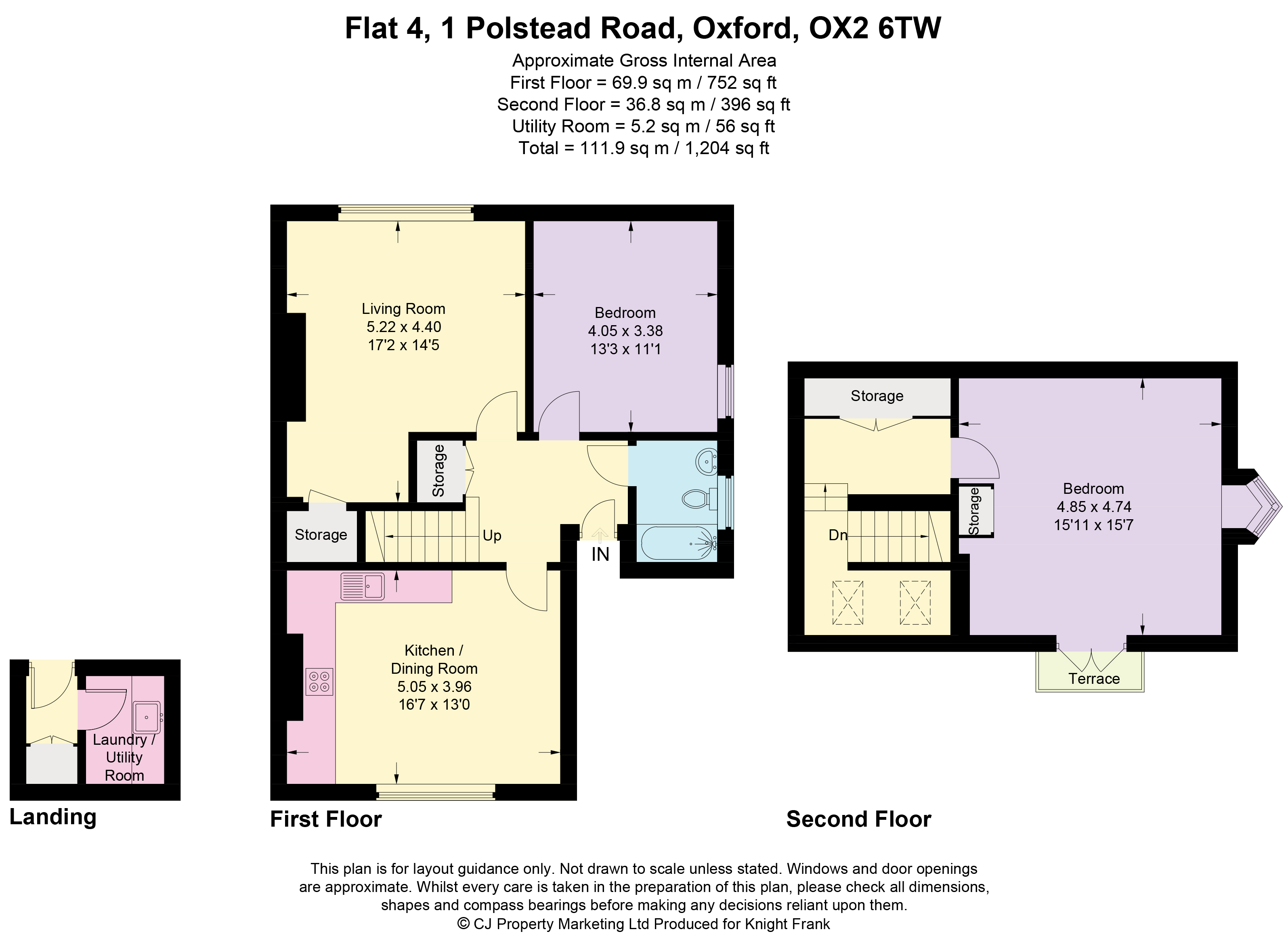 Polstead House, Oxford floorplan