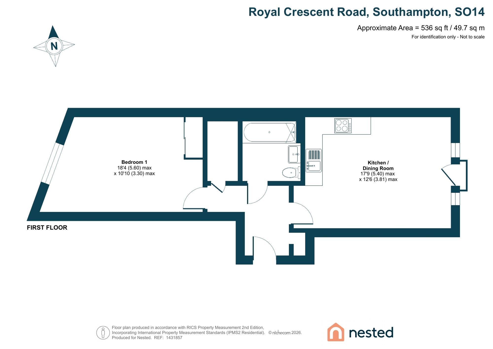 B101, Southampton floorplan