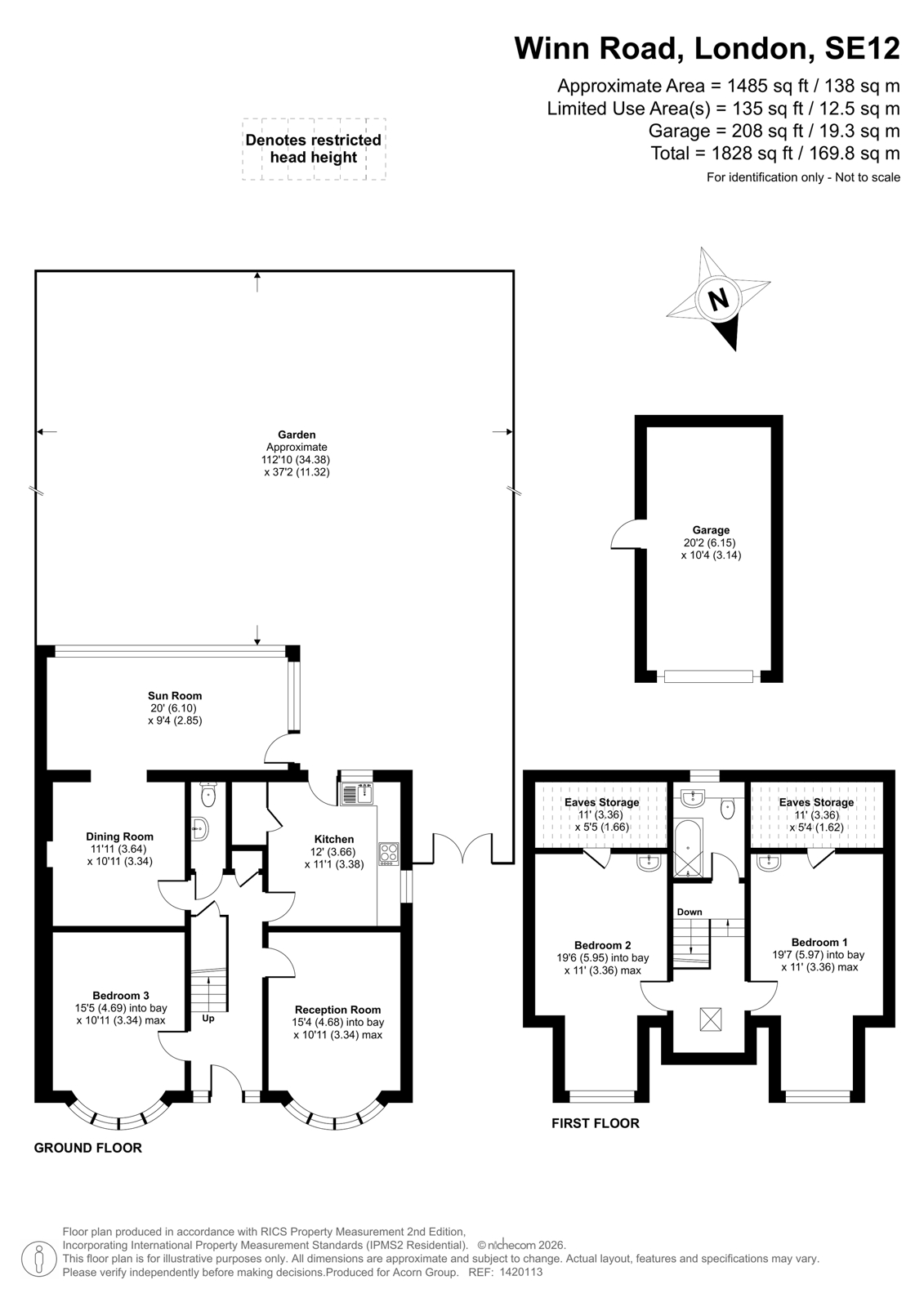 30, Winn Road, London floorplan