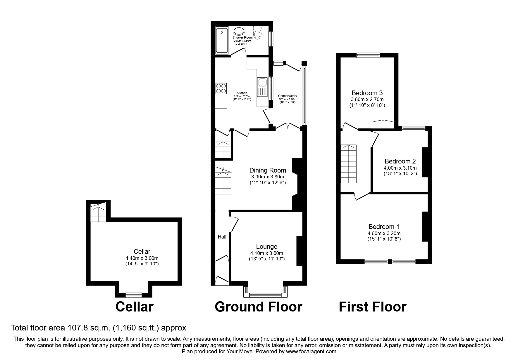 King Edward Road, Maidstone, Kent ME15, 3 bedroom terraced house to
