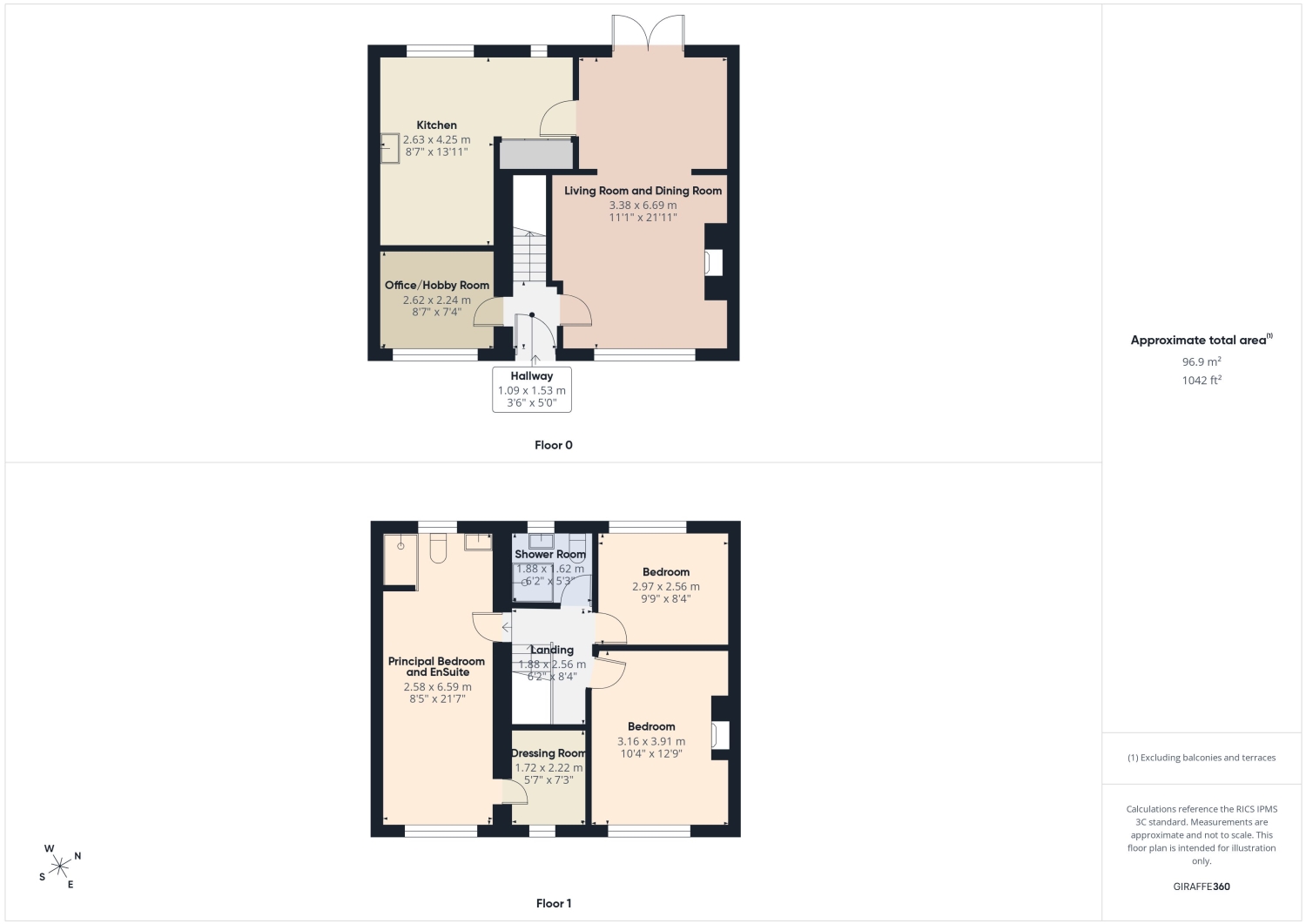 1, Laverdene Drive, Sheffield floorplan