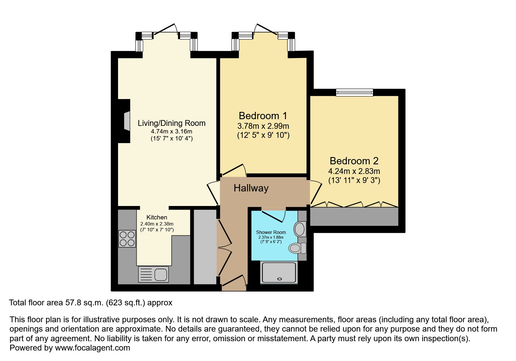 34, Ashleigh Court, Warboys floorplan