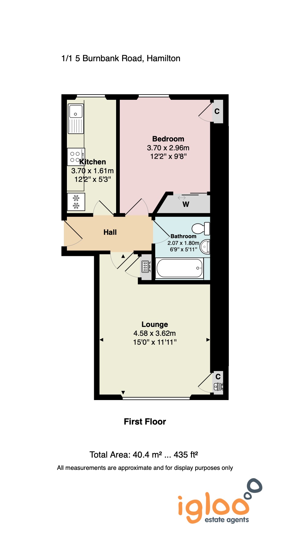 Burnbank Road, Hamilton floorplan