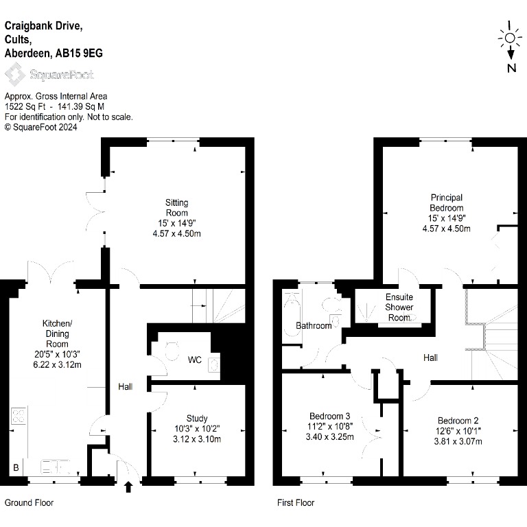 Craigbank Drive, Cults, Aberdeen, AB15 9EG, Aberdeen floorplan