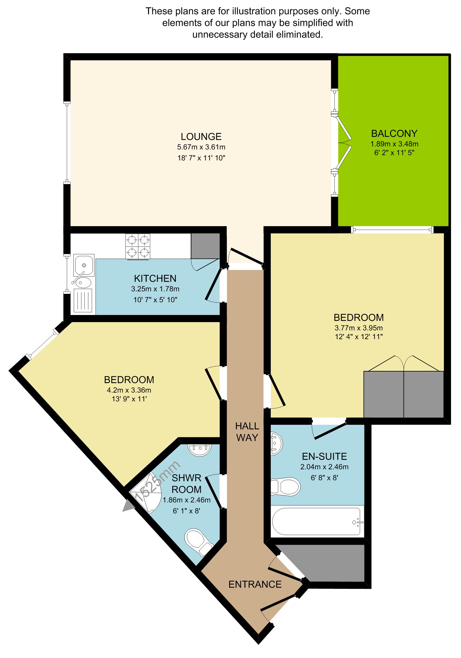 Sunset Avenue, Woodford Green IG8, 2 bedroom flat for sale 64427118