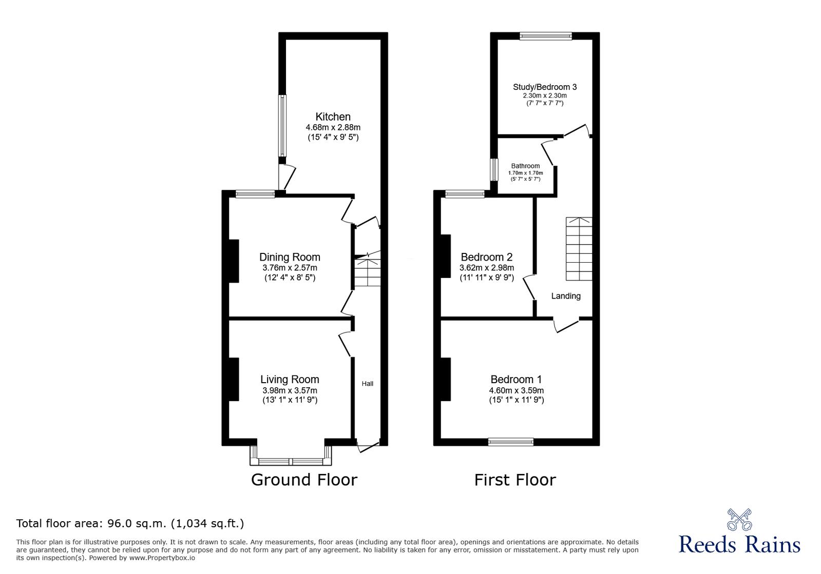 17, Alnwick Street, Tyne and Wear floorplan