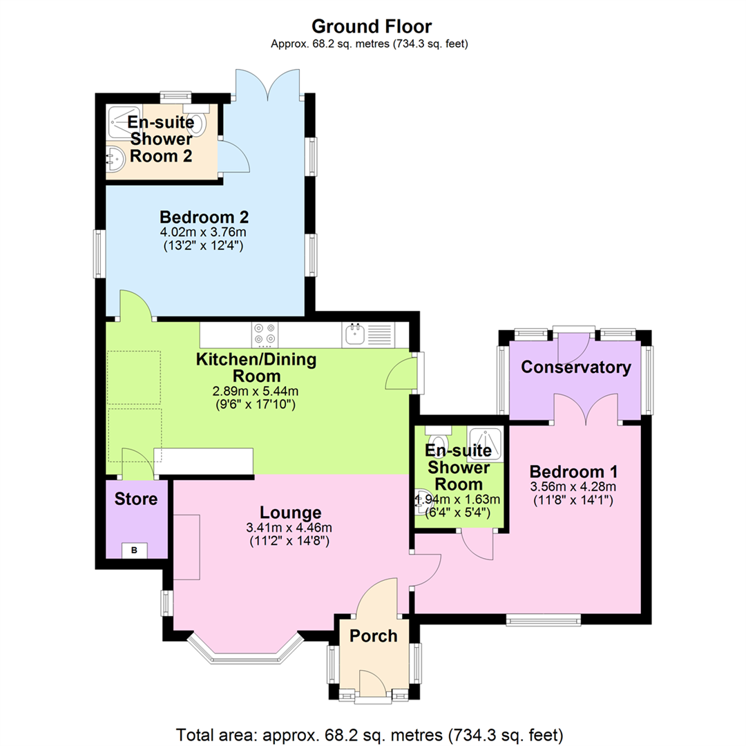 2 Bedrooms Bungalow for sale in Springhill Lodge, Springhill, Higher Cloughfold, Rossendale BB4