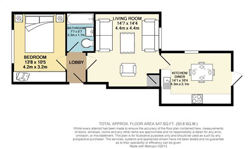 1 Bedrooms Flat to rent in Eardley Crescent, London SW5