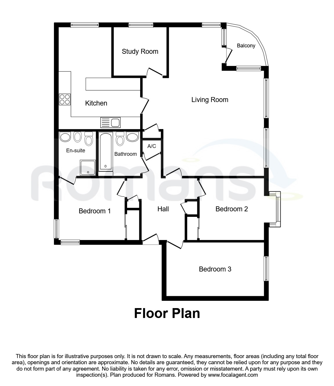 18, Caversham Wharf, Reading floorplan