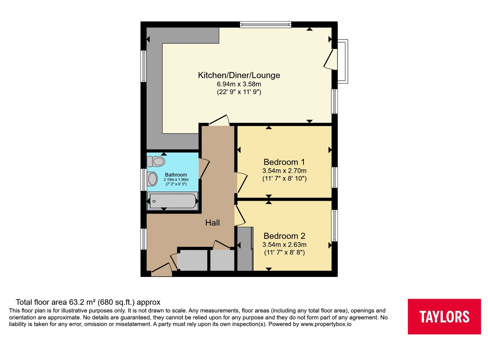 9, Buttercup Crescent, Bristol floorplan