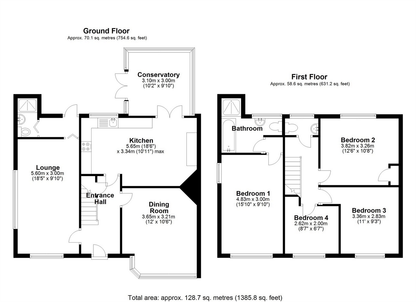 4 Bedrooms Semi-detached house for sale in Pavilion Gardens, Staines-Upon-Thames, Surrey TW18