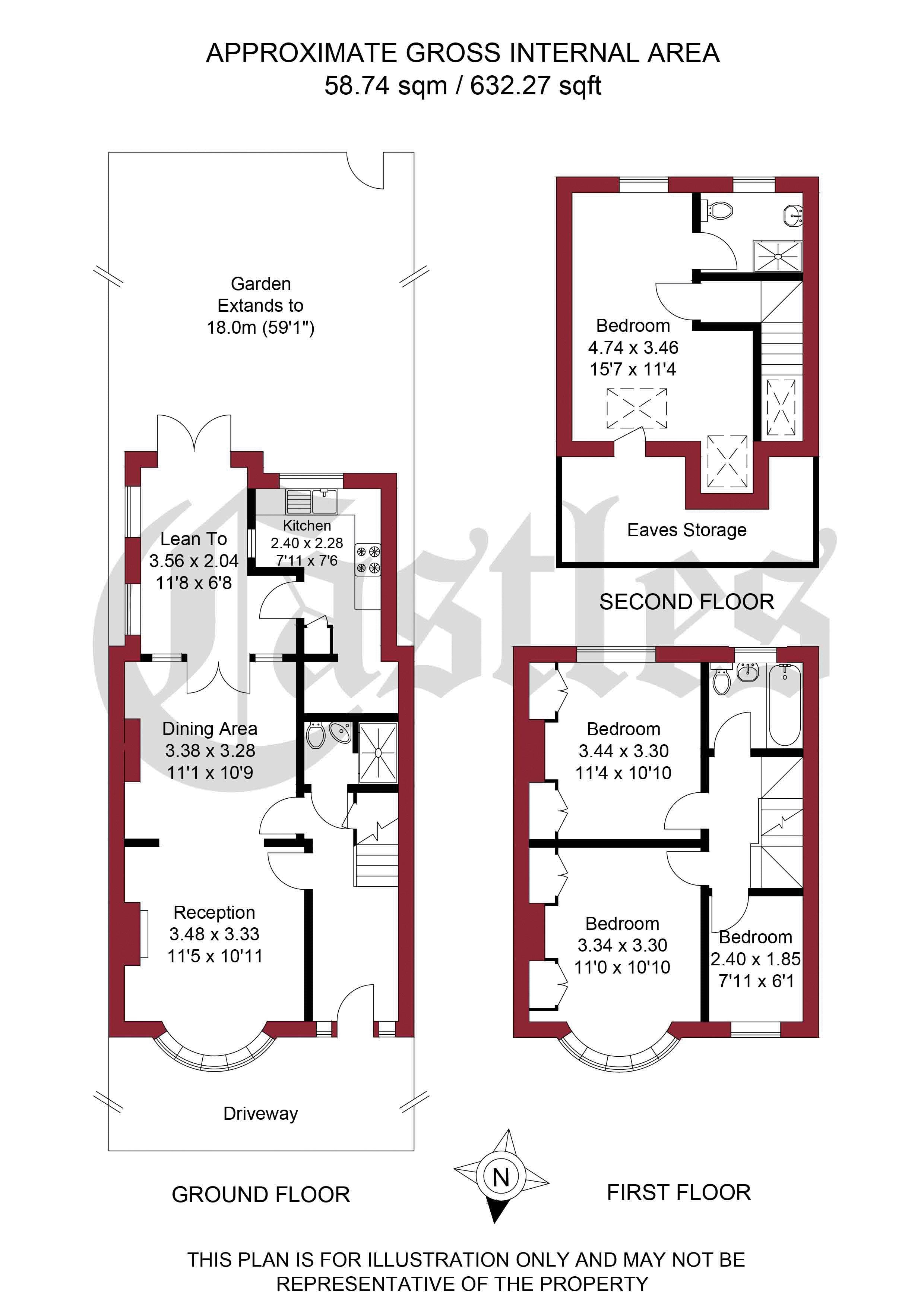 4 Bedrooms Terraced house for sale in Westmoor Gardens, Enfield EN3