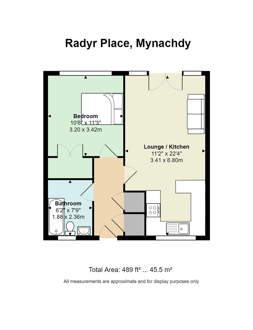 Radyr Place, Gabalfa, Cardiff CF14, 1 bedroom flat to rent 60341281