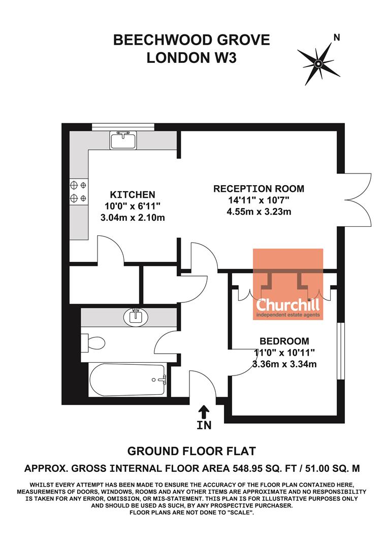 Beechwood Grove, London W3, 1 bedroom flat for sale 62018061