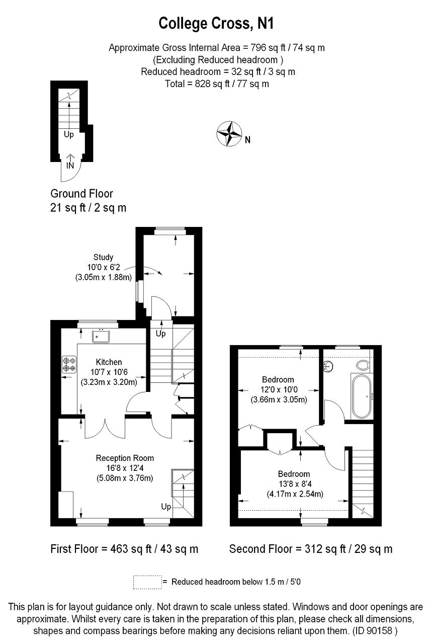 2 Bedrooms Flat to rent in College Cross, Islington, London N1