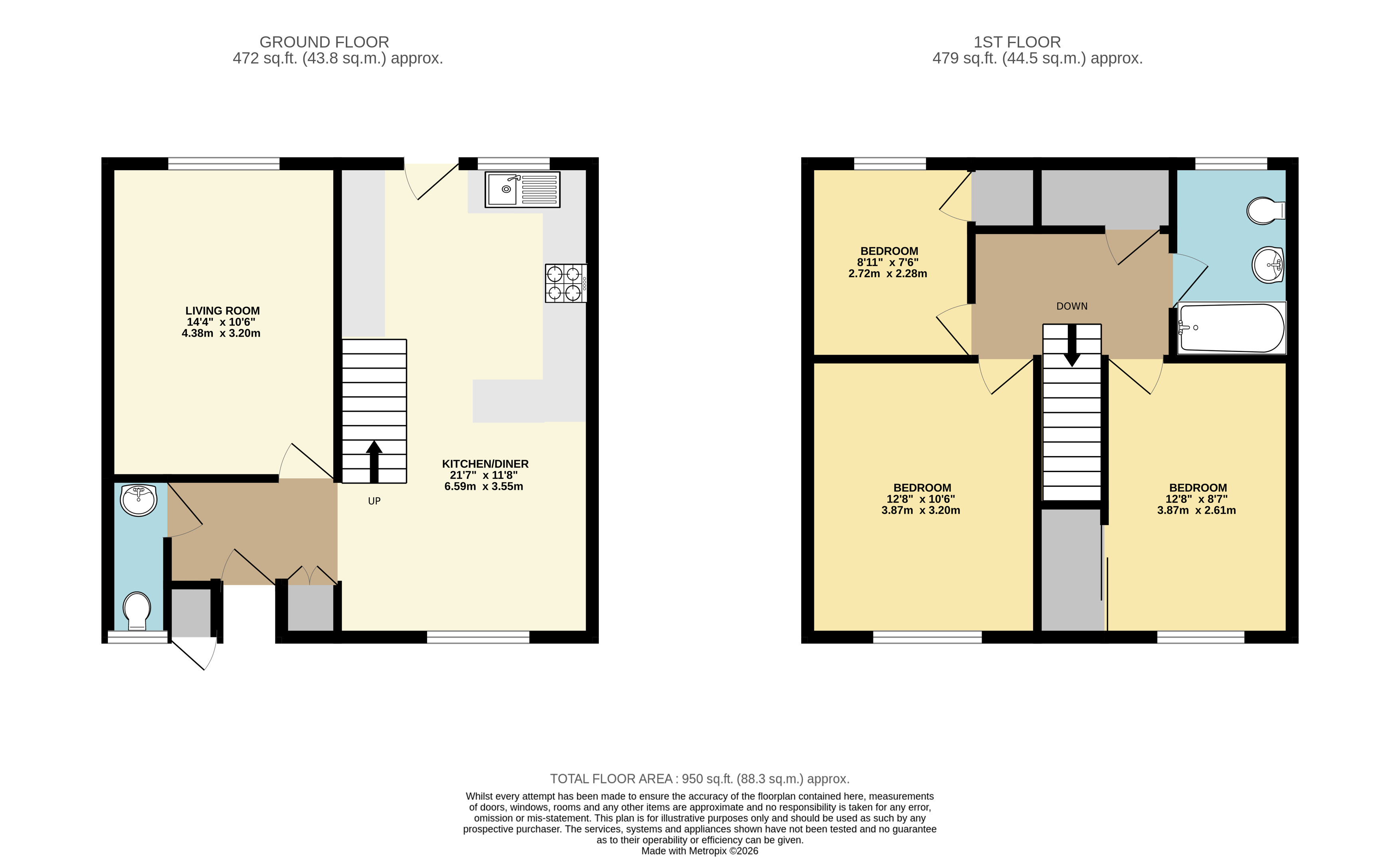 10, Hodge Lea Lane, Hodge Lea floorplan
