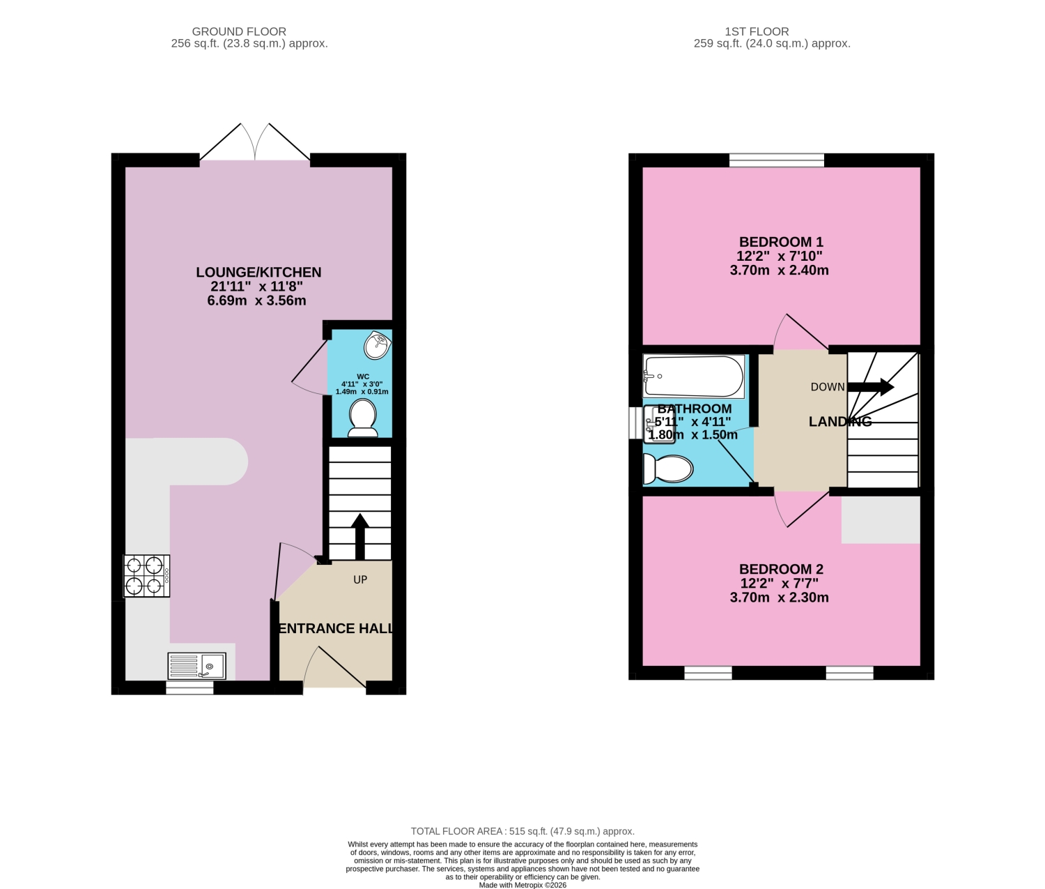 15, FIR TREE CLOSE, SELBY floorplan