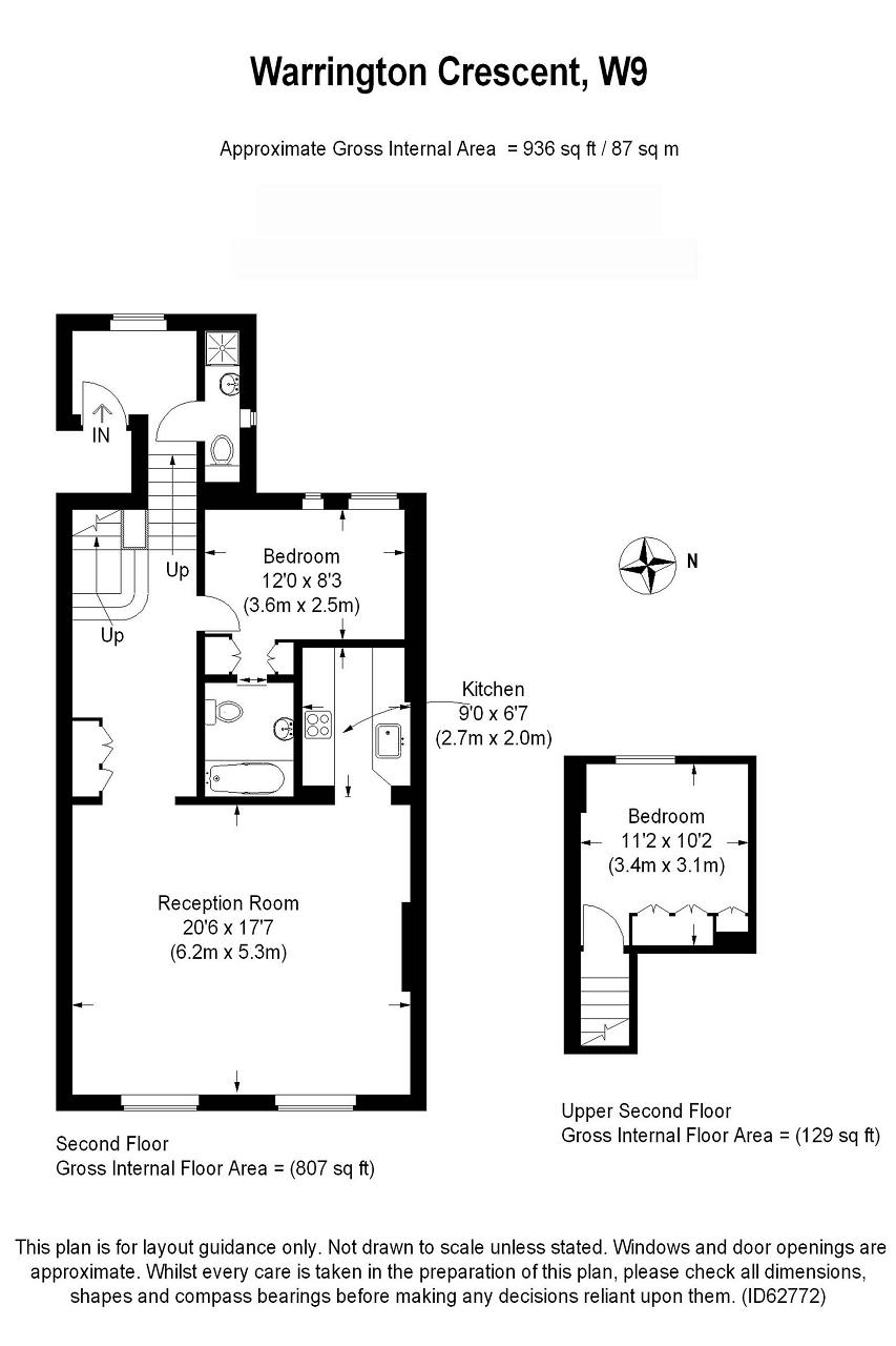 2 Bedrooms Flat to rent in Warrington Crescent, Little Venice, London W9