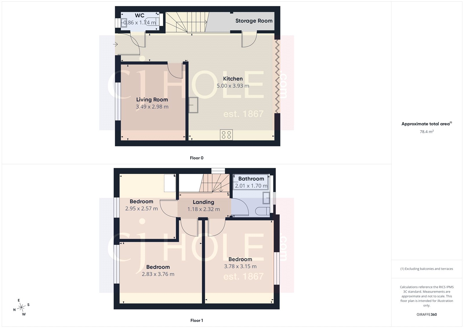 1A, Glenwood Drive, Bristol floorplan