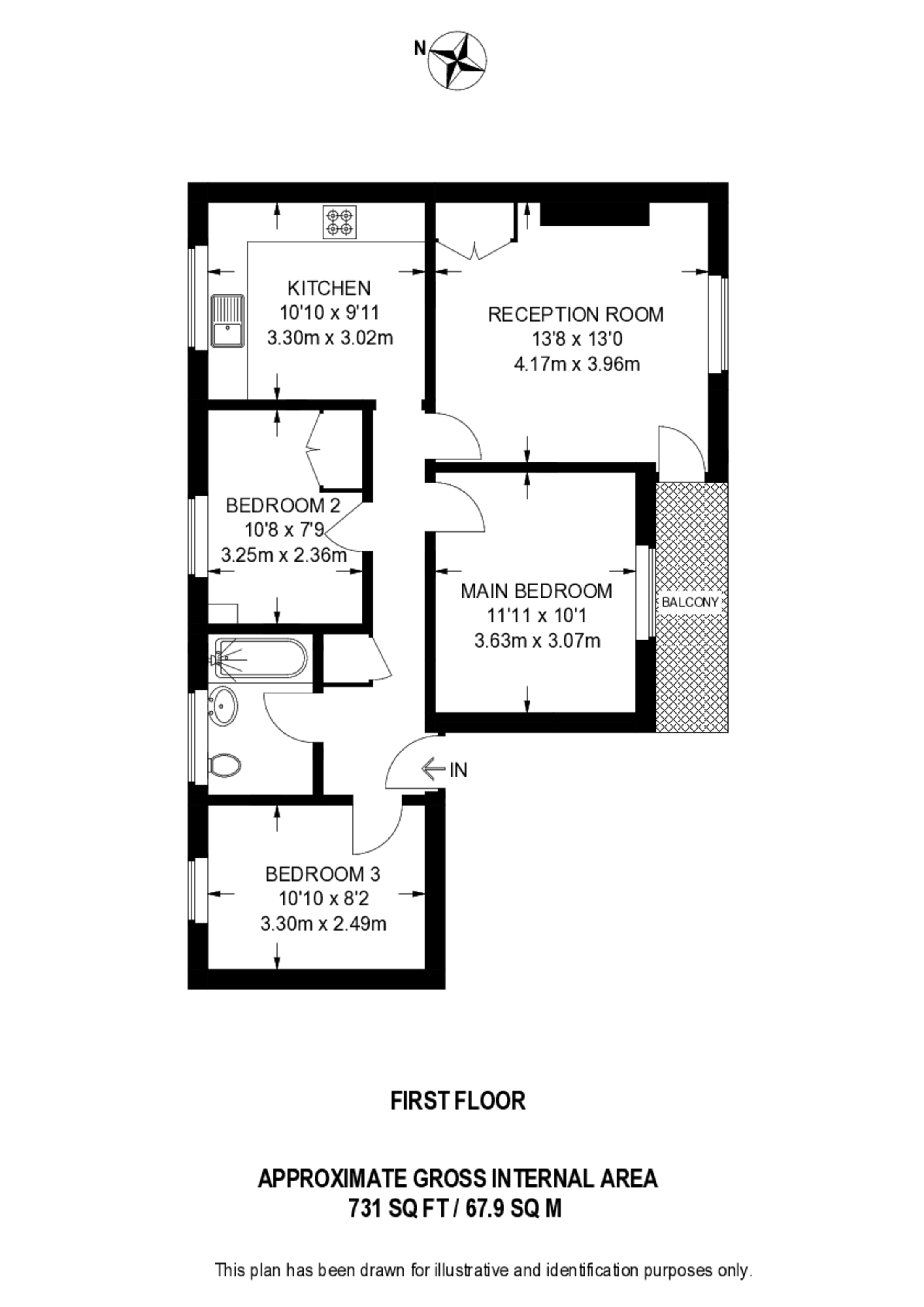 Aldrington Road, Streatham Park floorplan
