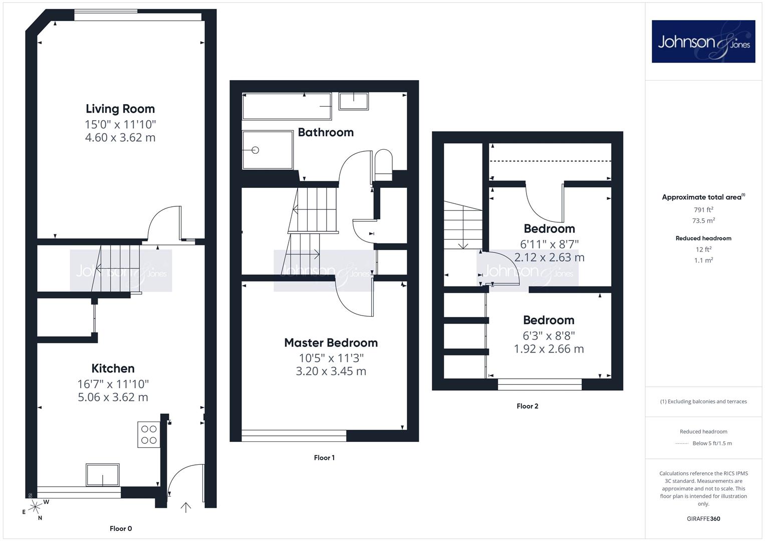 37, Galsworthy Road, Chertsey floorplan