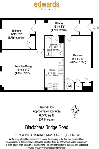 2 Bedrooms Flat to rent in Blackfriars Road, London SE1