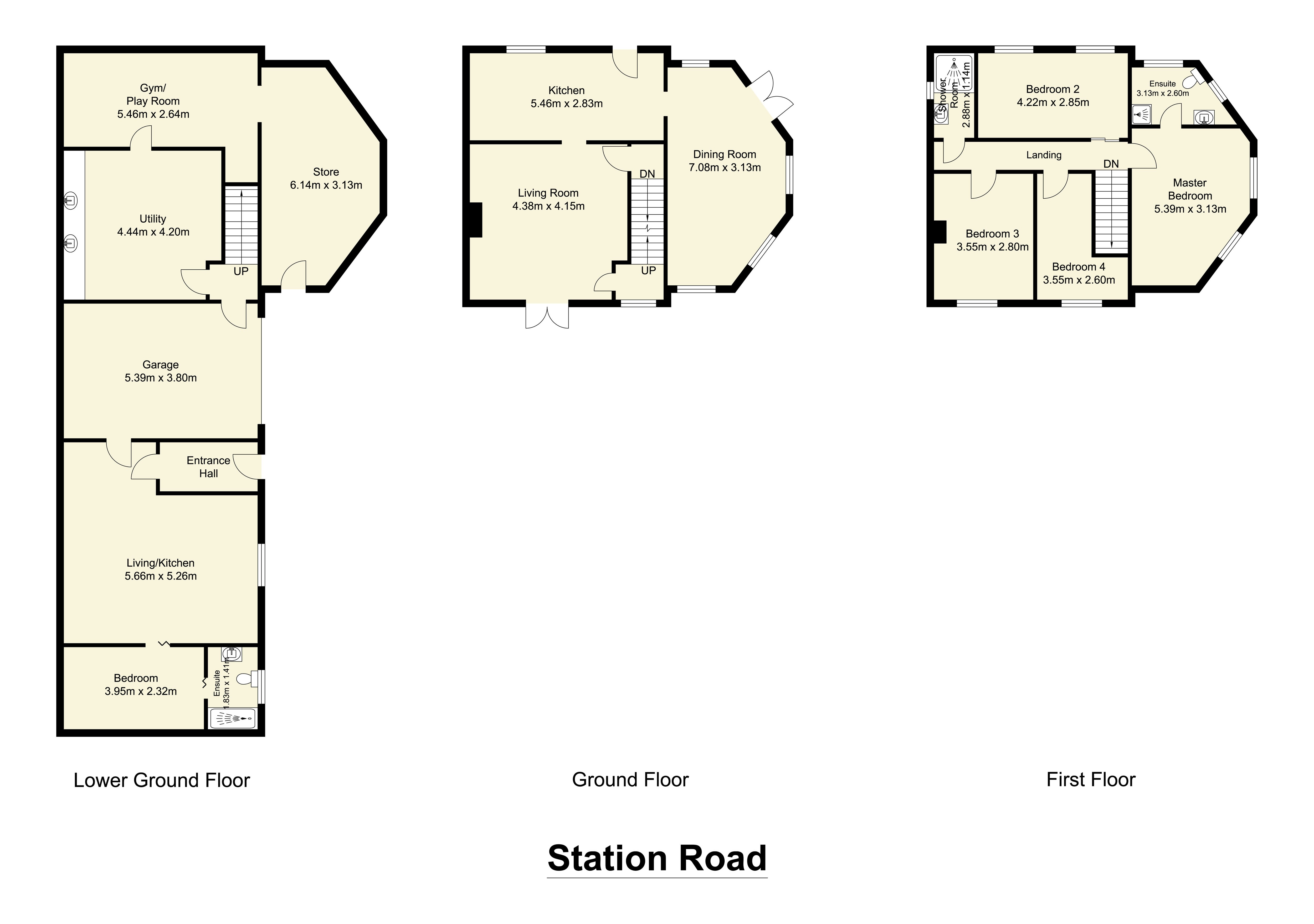 54, Station Road, Dewsbury floorplan