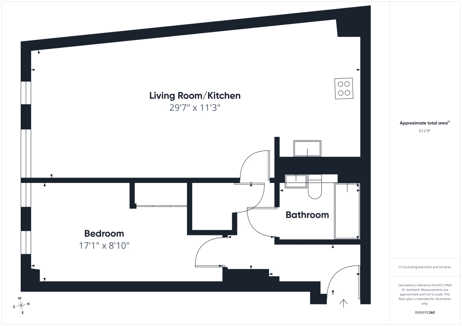 Flat 3, 110-112,, High Street, Berkshire floorplan