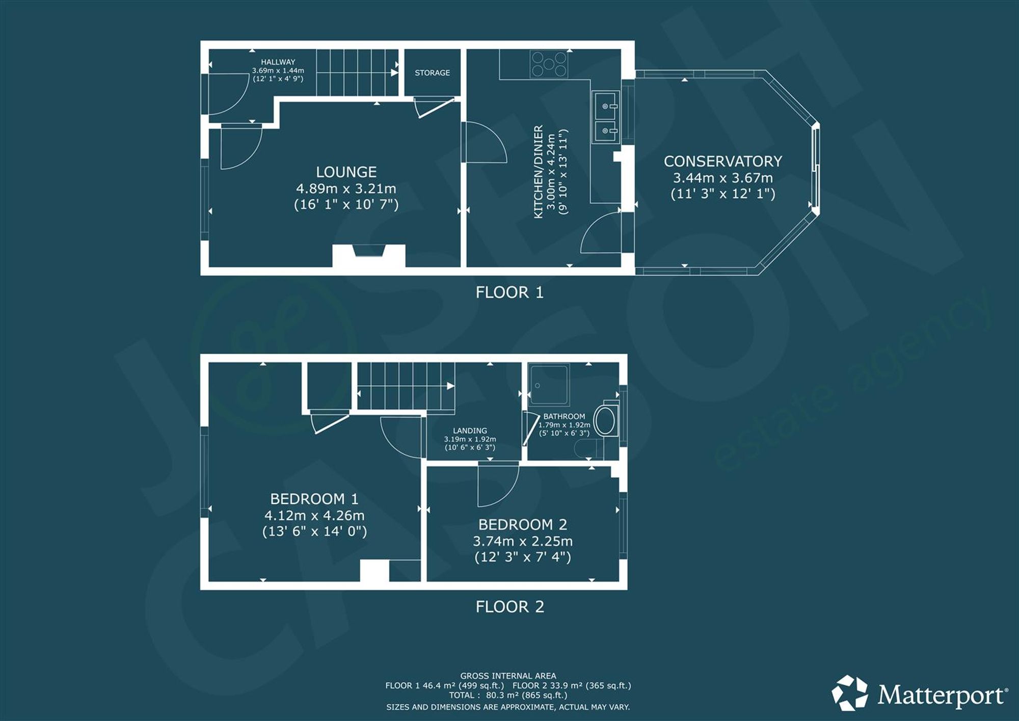 16, Victoria Way, Spaxton floorplan