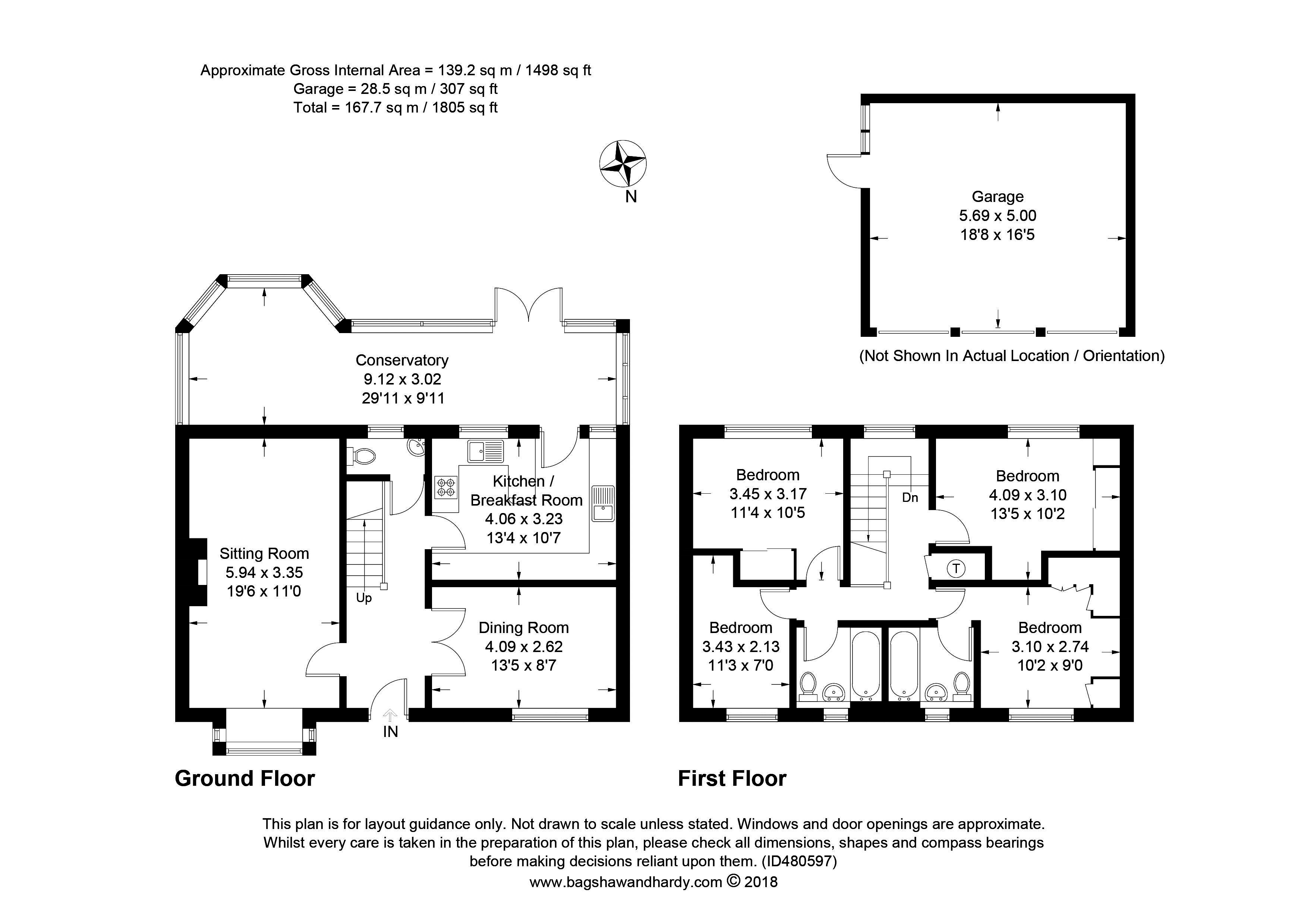 4 Bedrooms Detached house for sale in Magnolia Way, North Holmwood, Dorking RH5