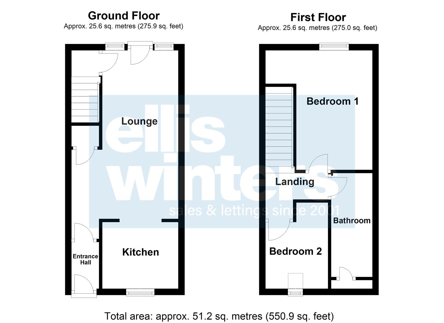 22, Horse Common Close, Huntingdon floorplan