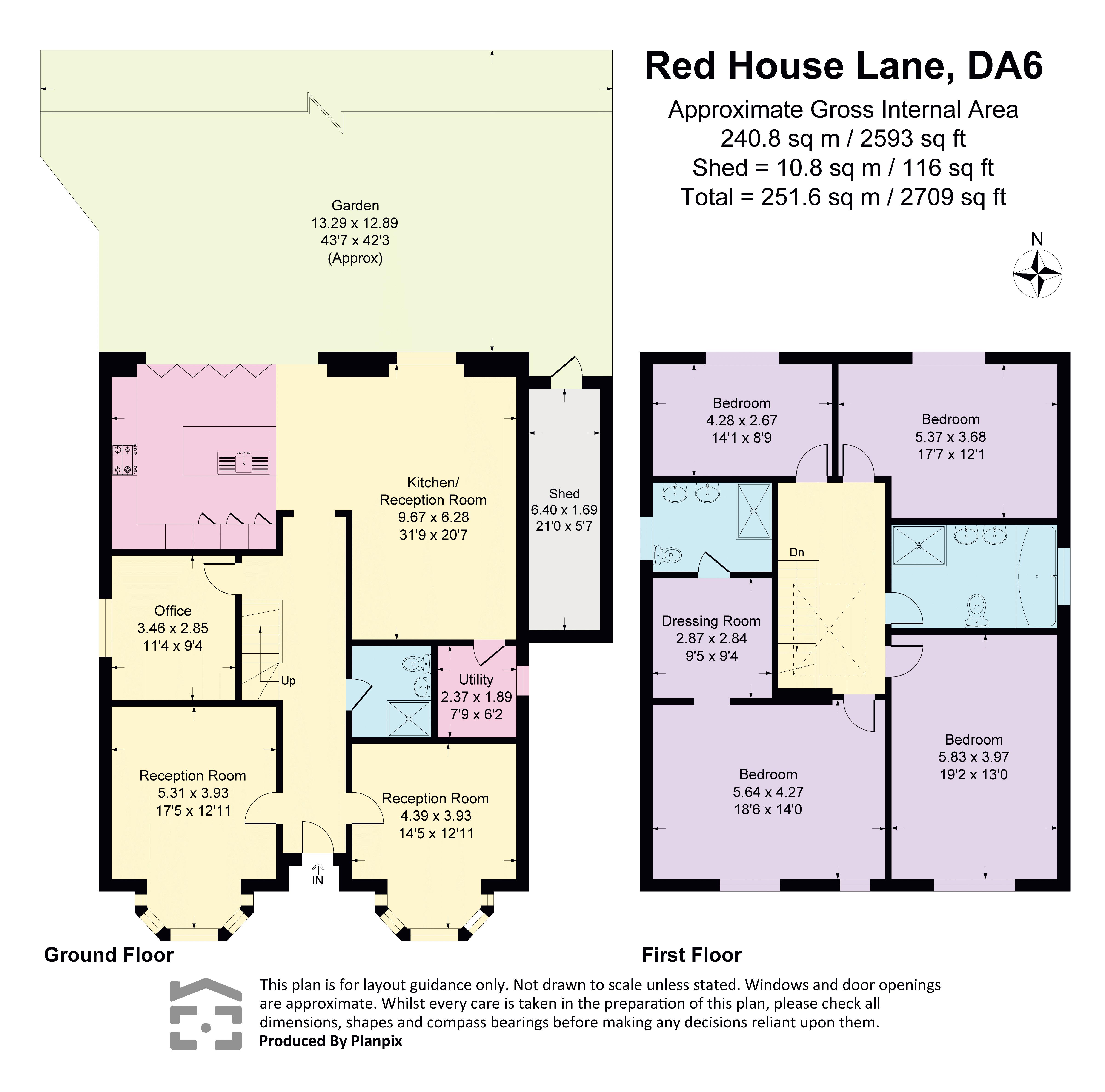 4, Red House Lane, Bexleyheath floorplan