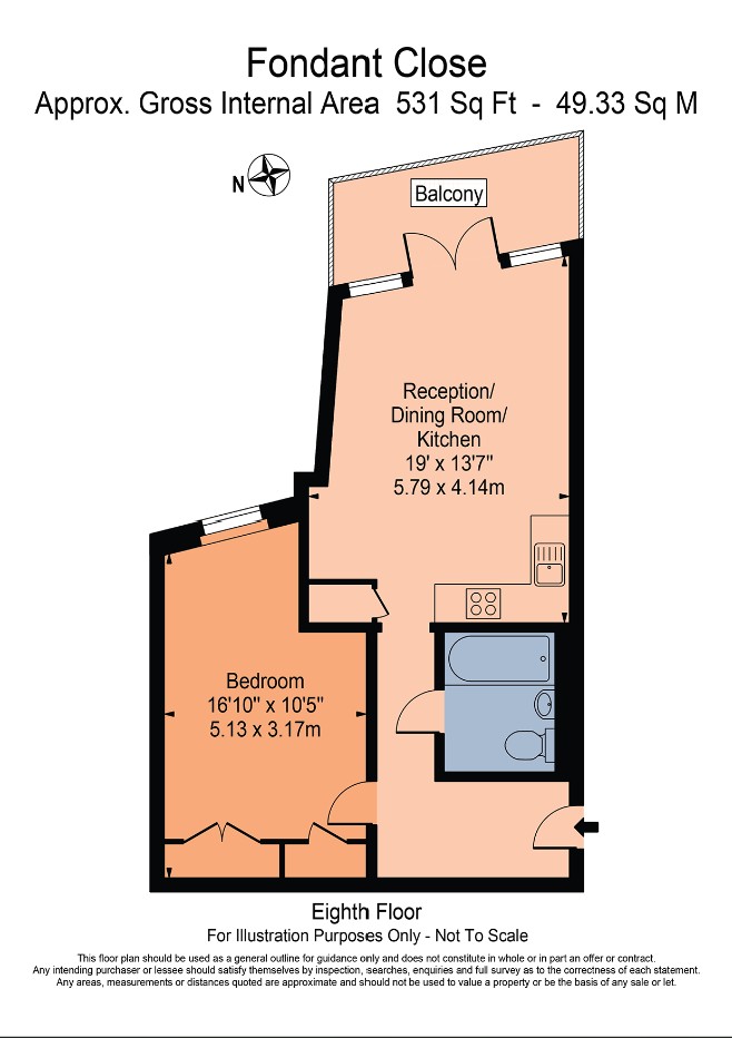 Taylor Place, London floorplan