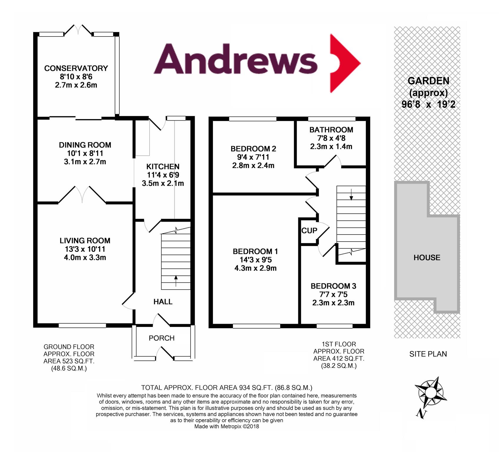 3 Bedrooms Terraced house for sale in Eldred Drive, Orpington, Kent BR5