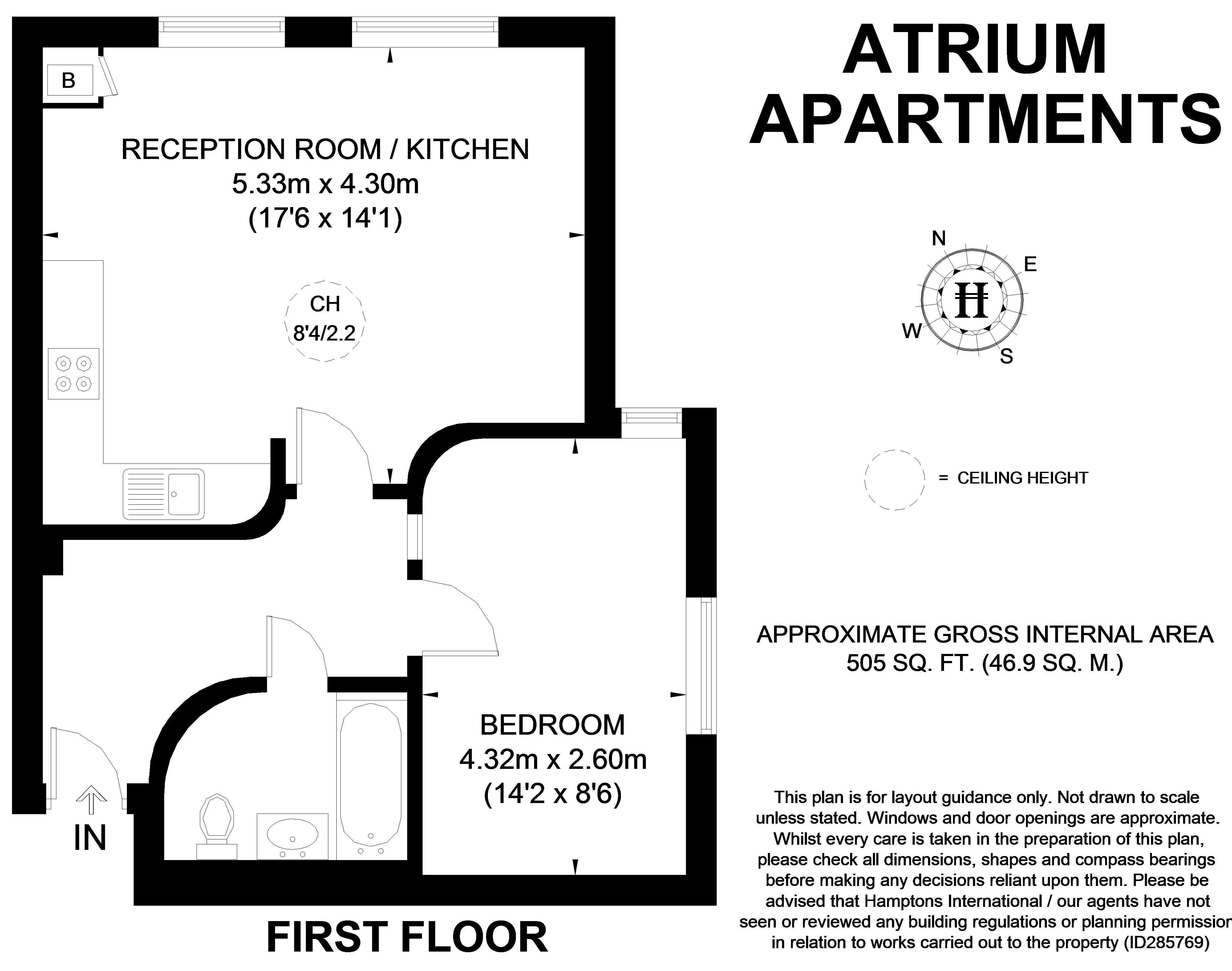 1 Bedrooms Flat to rent in Grange Street, Bridport Place, London N1