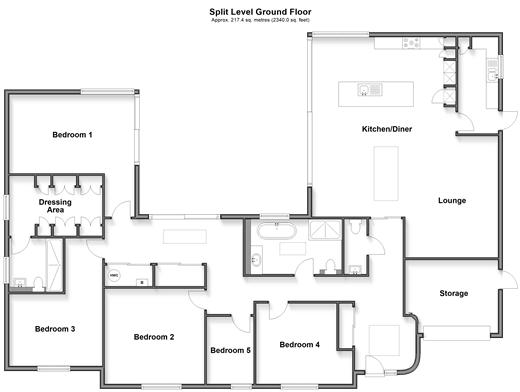 Rushetts Road West Kingsdown, Sevenoaks floorplan