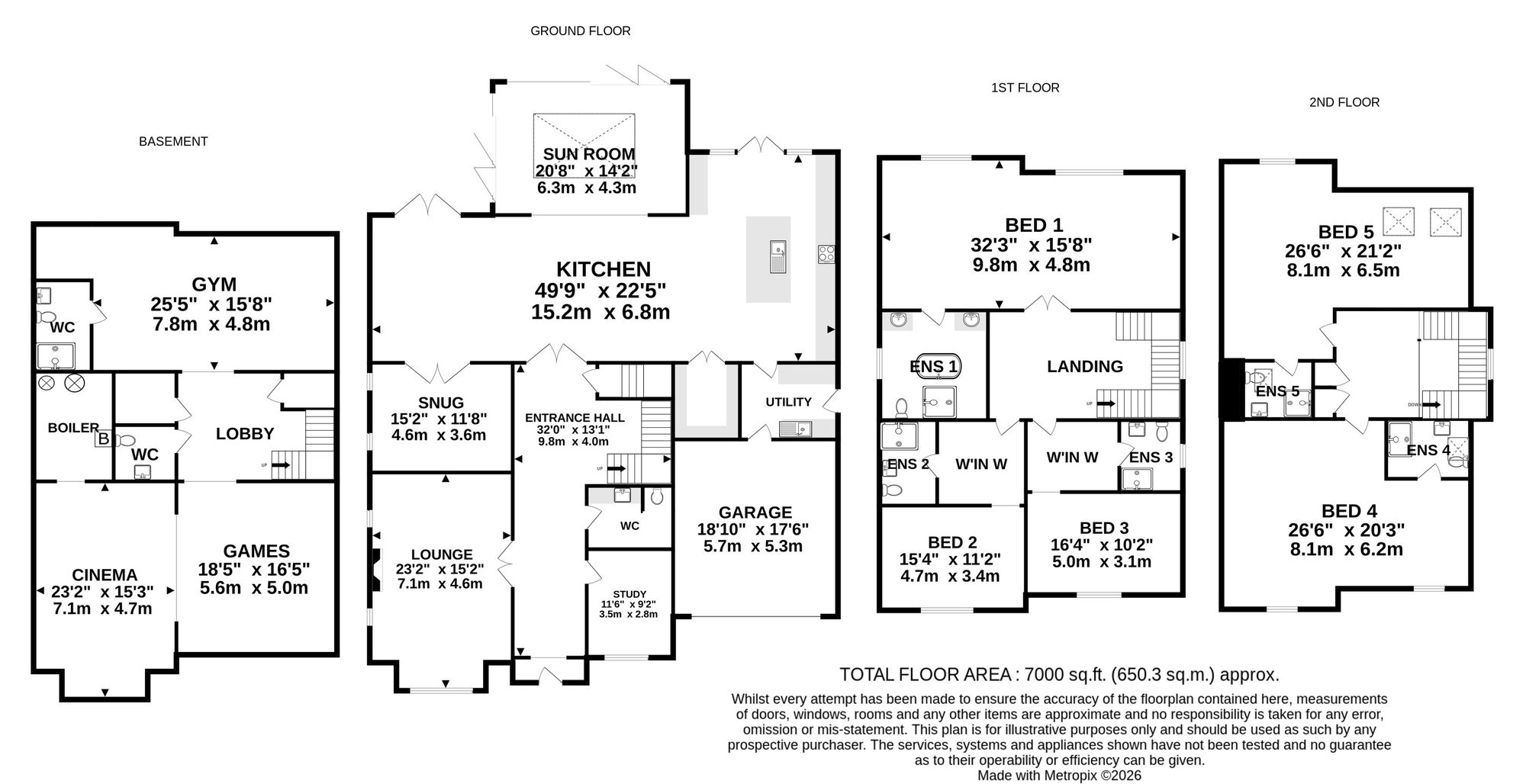 15 Murieston Road, Altrincham floorplan