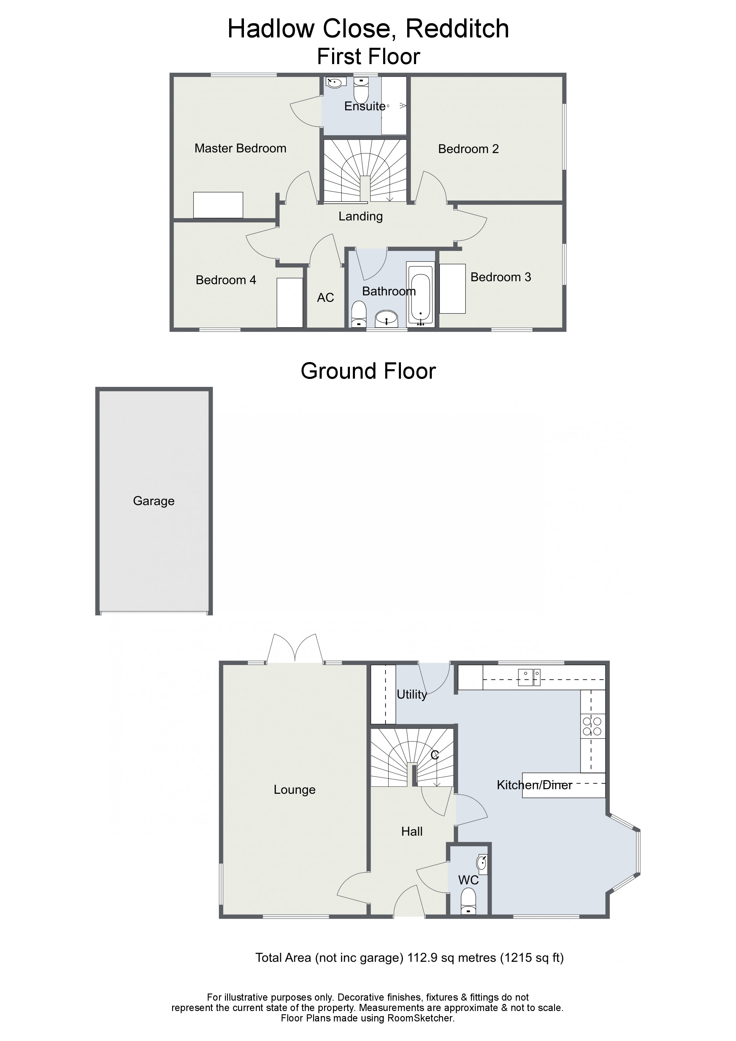 4 Bedrooms Detached house for sale in Hadlow Close, Greenlands, Redditch B98