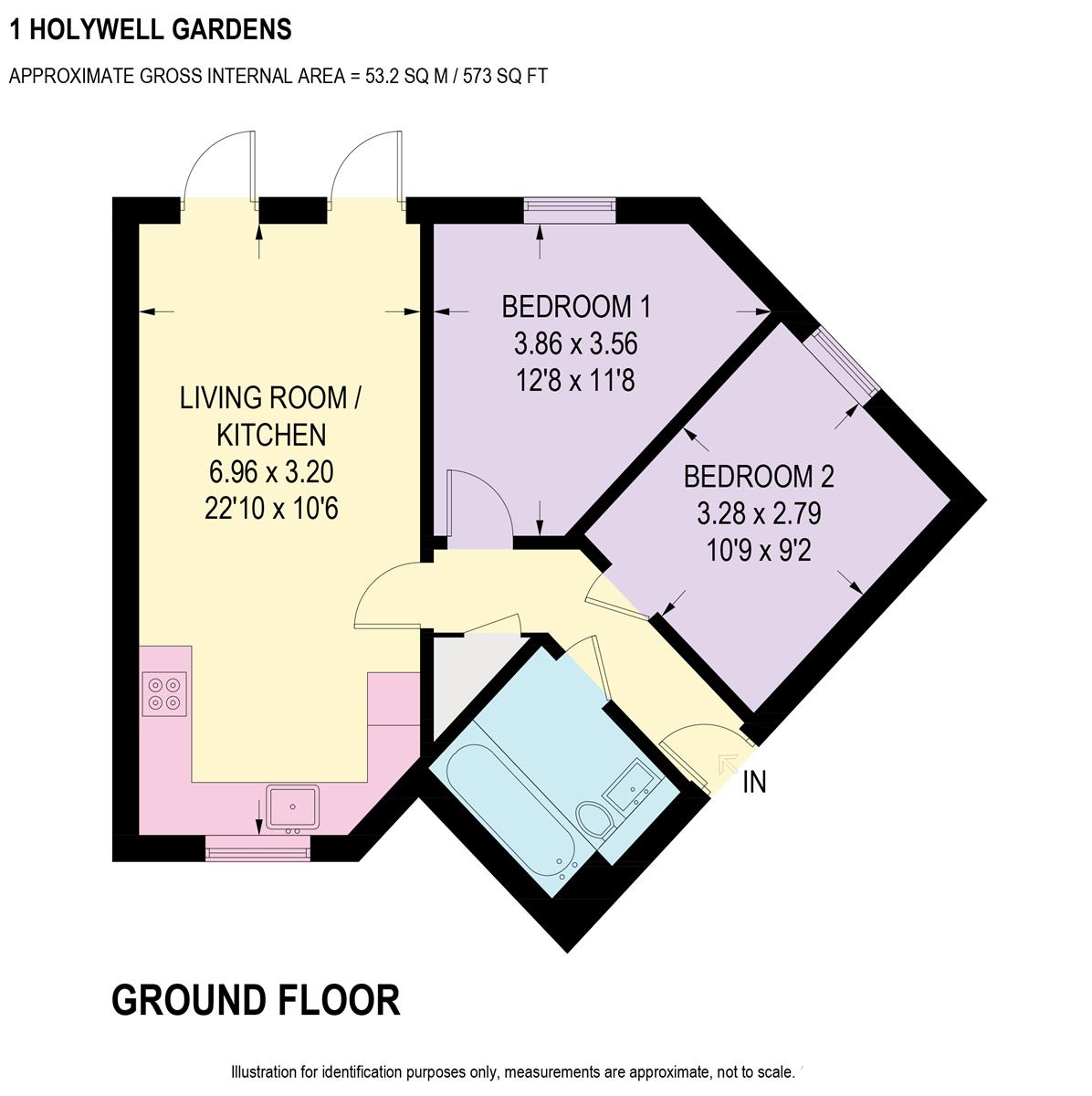 2 Bedrooms Flat for sale in Holywell Gardens, Holywell Heights, Sheffield S4