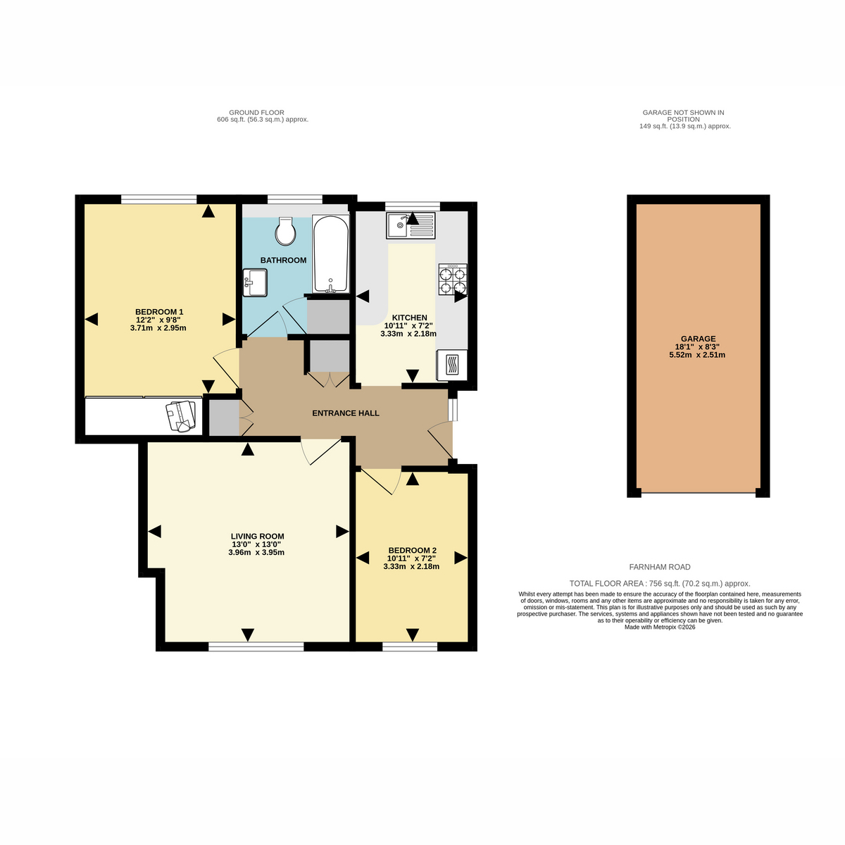 Farnham Road, Poole floorplan