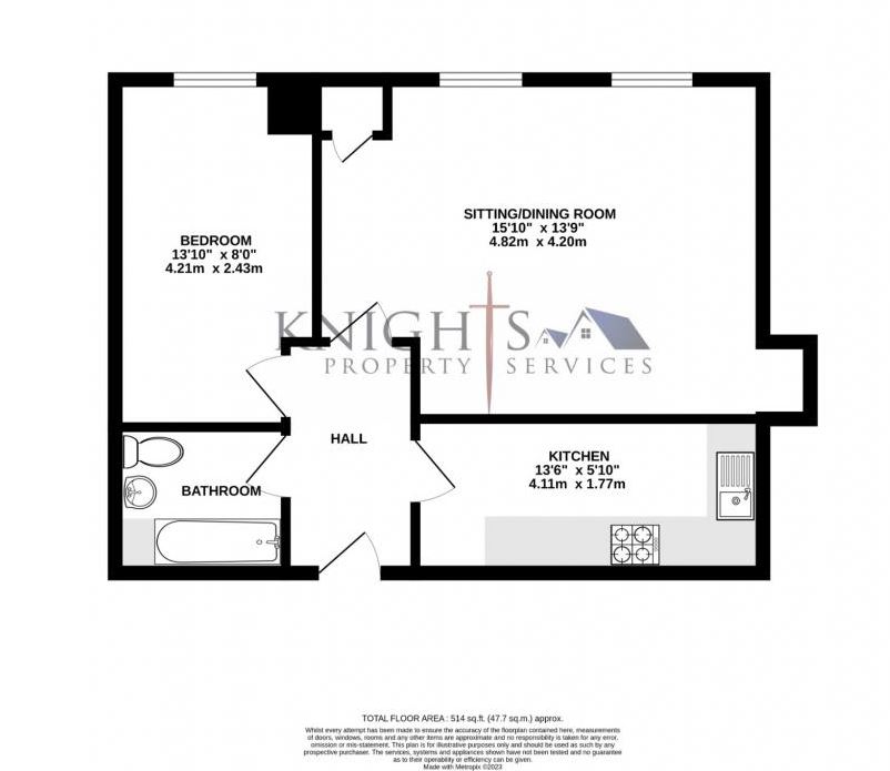 Pickford Street, Aldershot GU11, 1 bedroom flat to rent 64004314