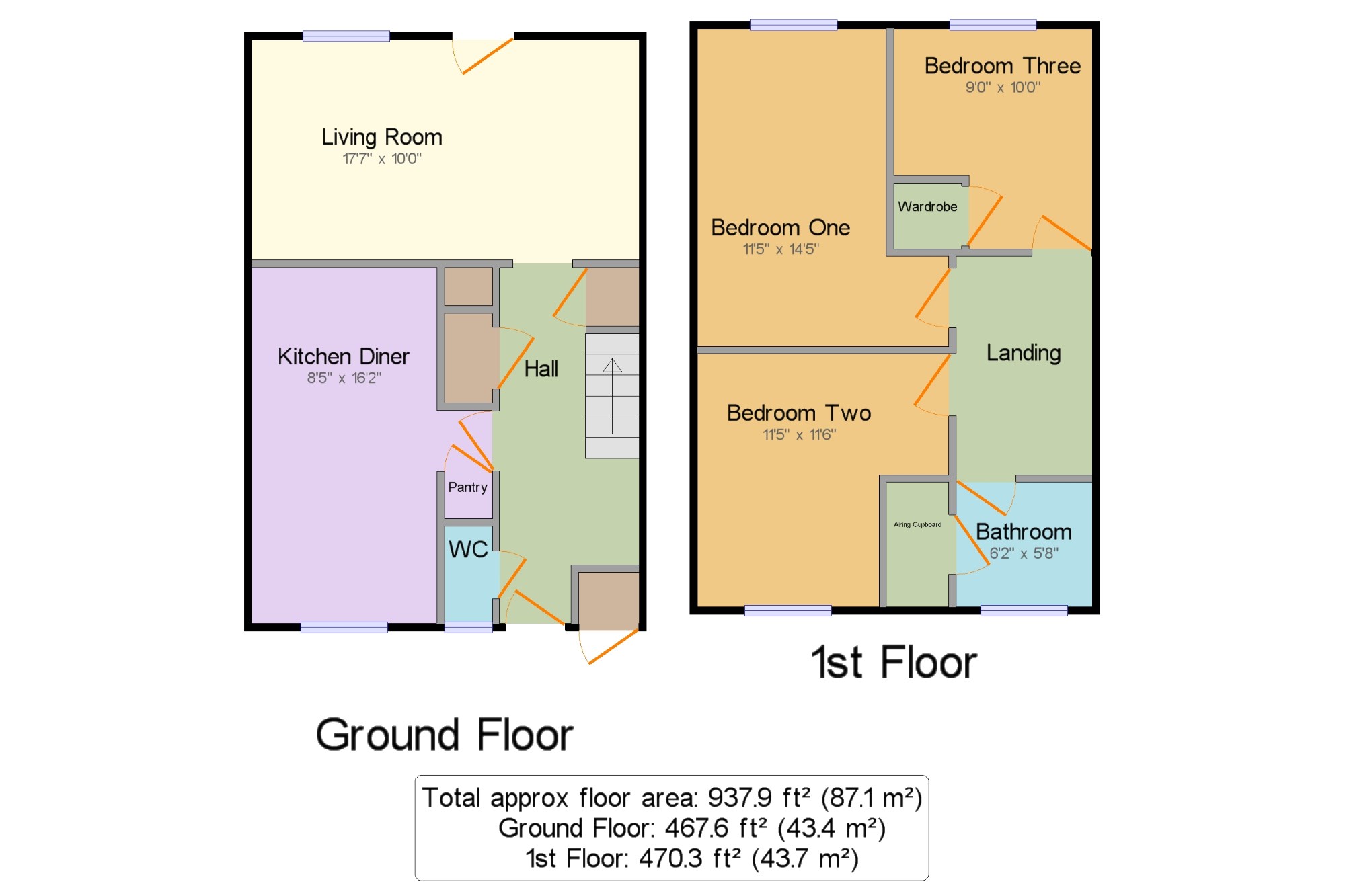 3 Bedrooms Terraced house for sale in Drywell Court, Standens Barn, Northampton, Northamptonshire NN3