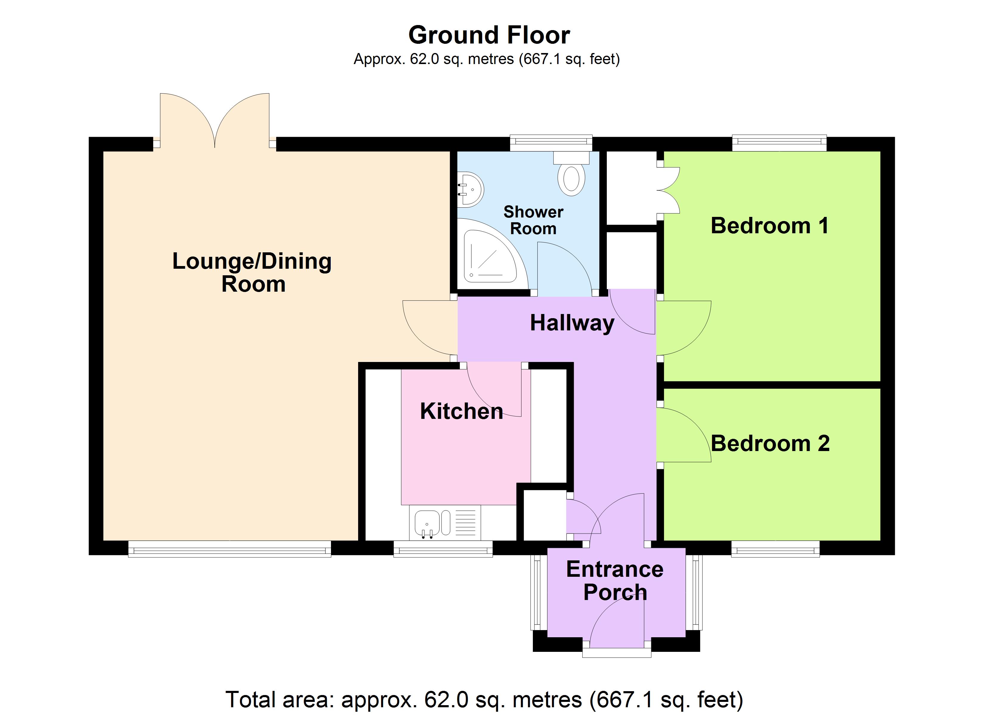 17, Lytham Avenue, Sheffield floorplan